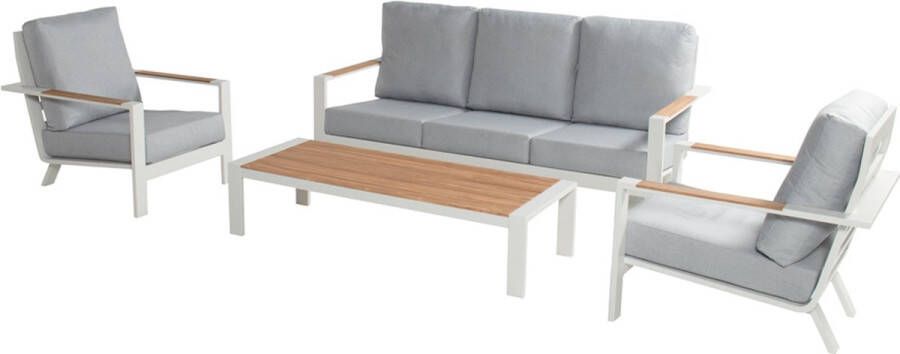 Hartman Loungeset Breeze Excl. tafel Grijs
