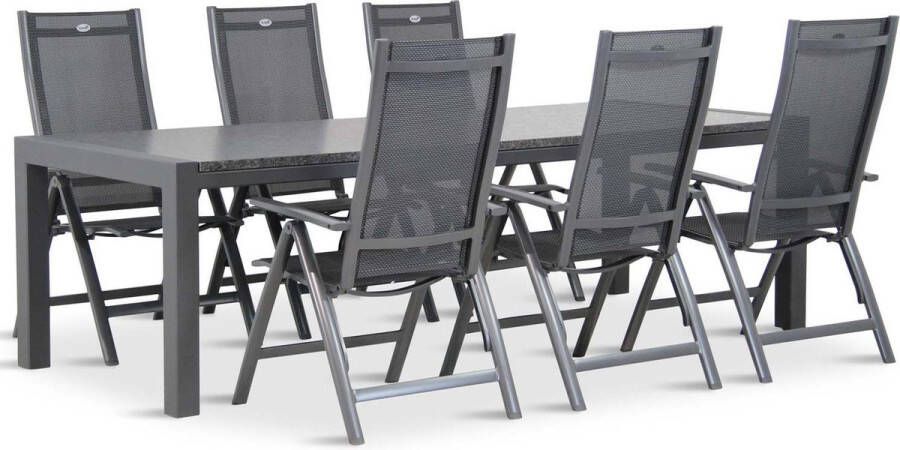 Hartman Royal Club Edmonton 240 cm dining tuinset 7-delig