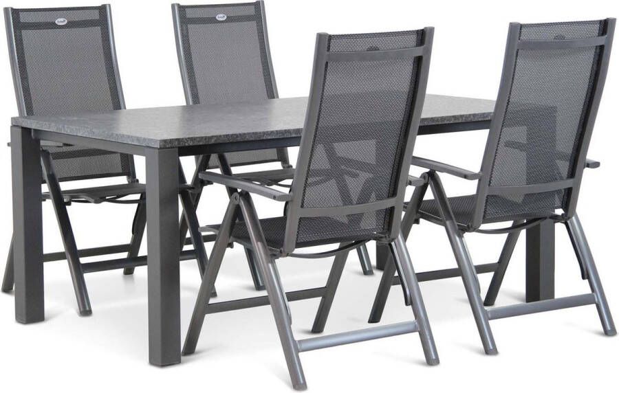 Hartman Royal Club Munster 180 cm dining tuinset 5-delig