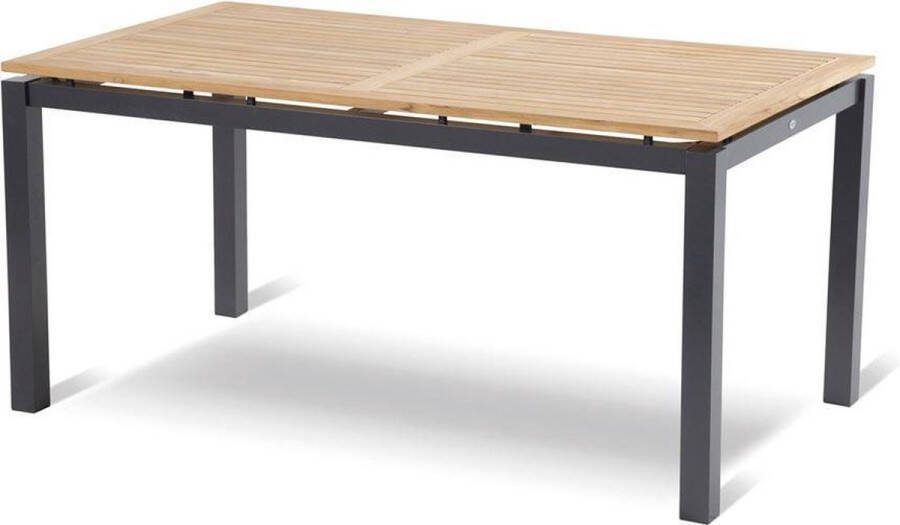 Hartman Tuintafel Sonata Teak 160 x 90cm Antraciet