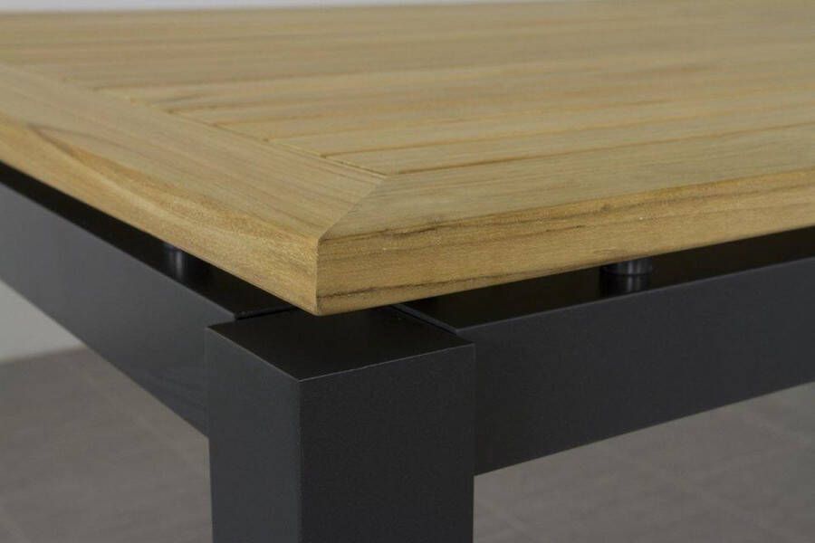 Hartman Sonata tuintafel teak – antraciet 220 x 100 cm. - Foto 2