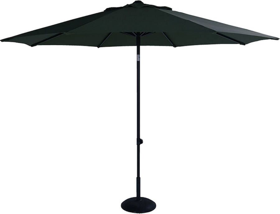 Hartman Parasol 'Sophie' 300cm kleur Night Green