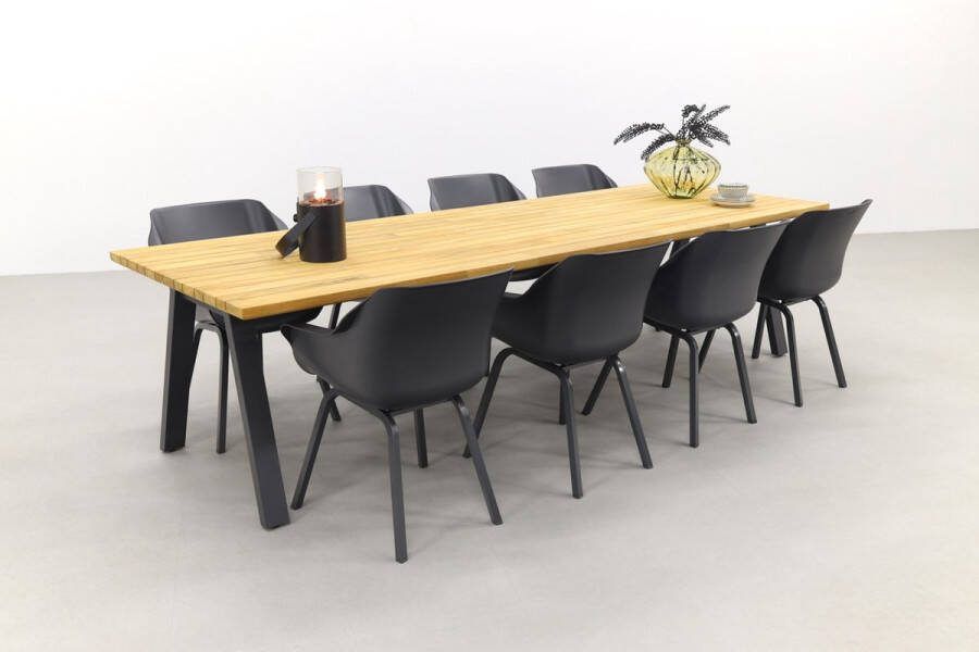Hartman Sophie element xerix|Ambassador 300x100 cm. tuinset 9 delig