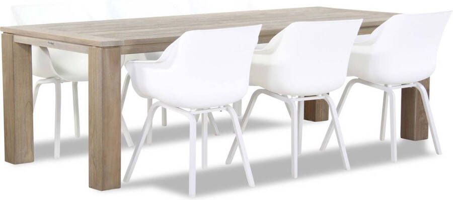 Hartman Sophie element Brighton 240 cm dining tuinset 7-delig