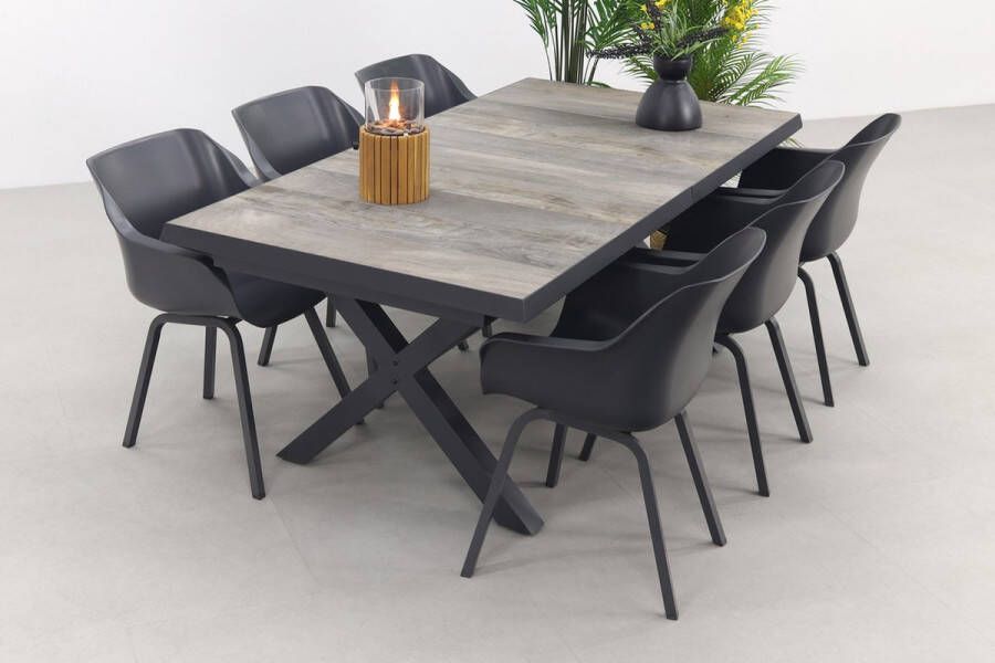 Hartman Sophie Element Ottowa 205-265x100 cm. 7-delige tuinset