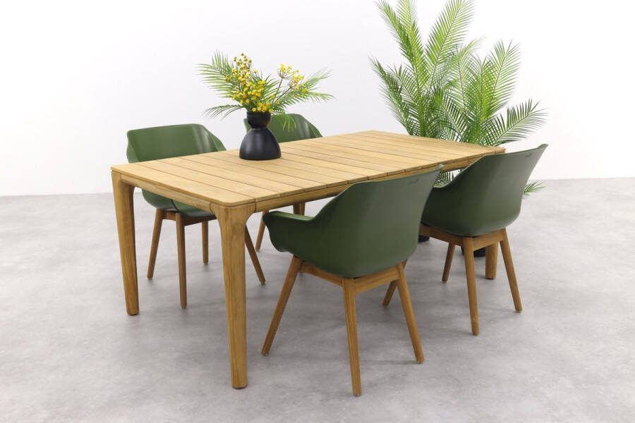 Hartman Sophie Green Teak Liam tuinset 180x100 cm