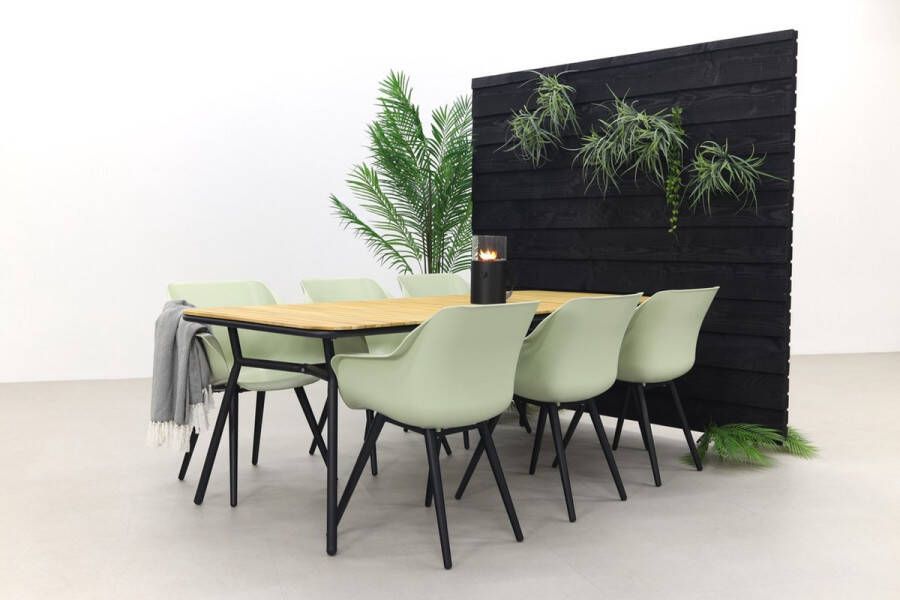 Hartman Sophie Studio French Green bella 220x95 Cm. 7-delige Tuinset