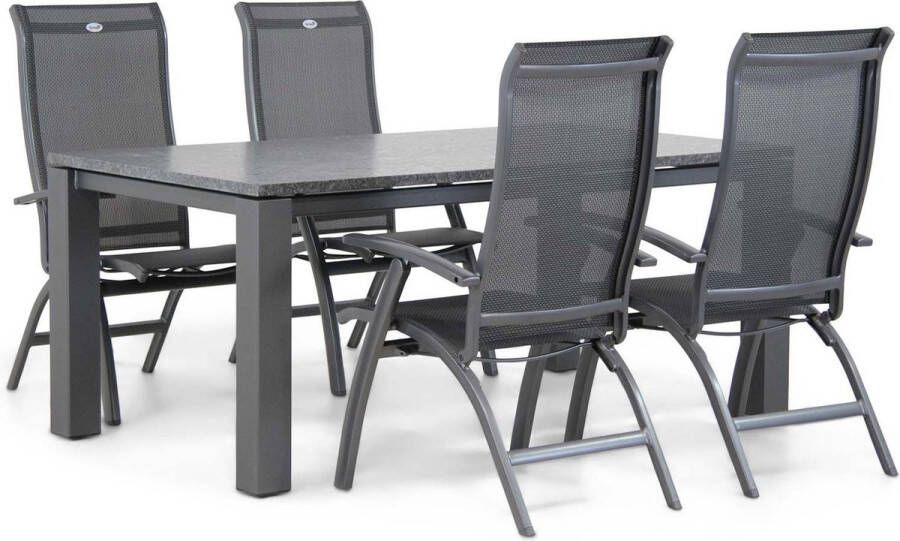 Hartman Summerland Alaska 180 cm dining tuinset 5-delig