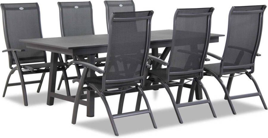 Hartman Summerland General 217 277 cm dining tuinset 7-delig