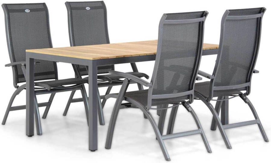 Hartman Summerland Mazzarino 160 cm dining tuinset 5-delig