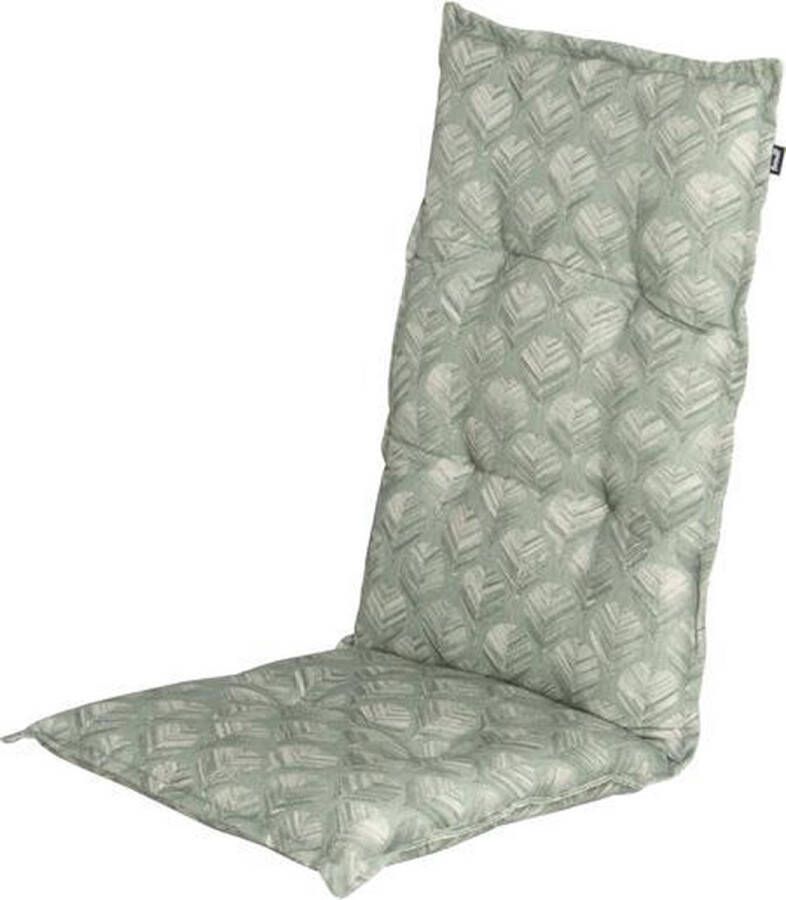 Hartman tuinkussen hoge rug 123x50 cm Milou Groen Standenstoel
