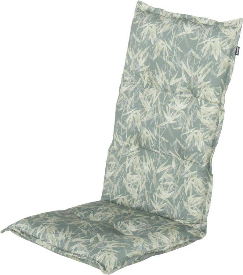 Hartman tuinkussen hoge rug Lea green 123x50x8cm