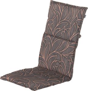 Hartman Tuinkussen Indy Orange 123x50x3 Sling Hoge Rug Black Lynn