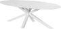 Hartman Ovale Tuintafel Xander Keramiek 220 x 120cm Wit Ovaal - Thumbnail 1
