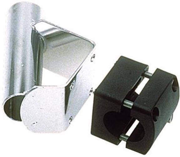 Hartwall Vlaggenstokhouder met rail connector 25 mm doorsnede