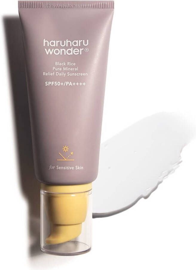 Haruharu Wonder Black Rice Pure Mineral Relief Daily Sunscreen [Korean Skincare]