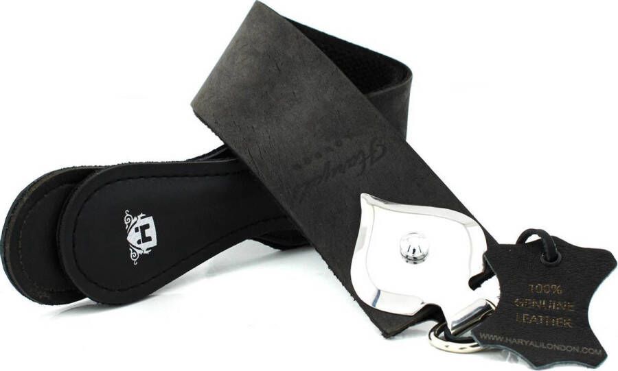 Haryali London Snijd keel Scheermesjes Puntenslijper Trek eraf Strop Eenzijdig Leren riem mes slijpen (Leather Strop for Straight Razor)