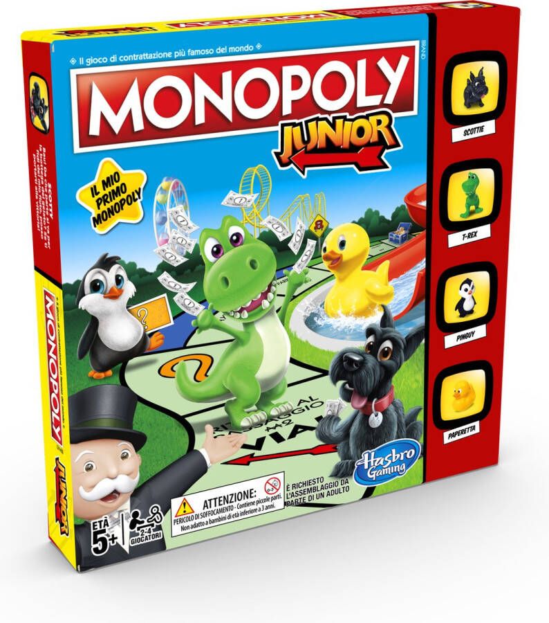 Hasbro A6984IT0 bordspel Monopoly Economische simulatie