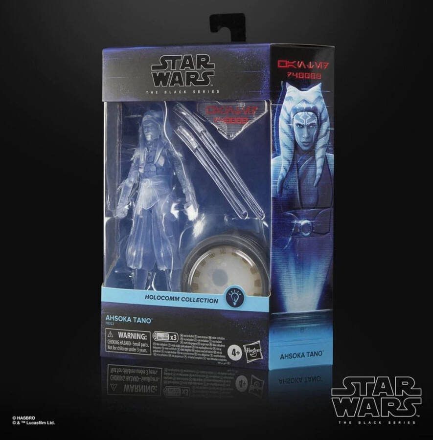 Hasbro Ahsoka Tano Holocomm Collection Star Wars The Black Series