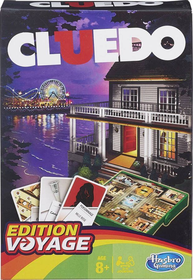 Hasbro Bordspel Cluédo Edition Travel Game (FR)