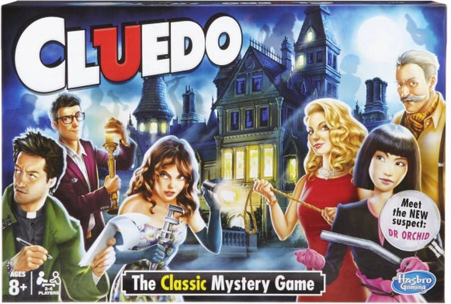 Hasbro Cluedo Bordspel Engelstalig