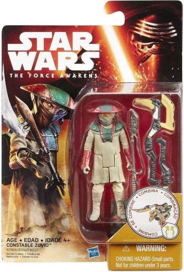 Star Wars Hasbro – Constable Zuvio – : The Force Awakens – Actiefiguur