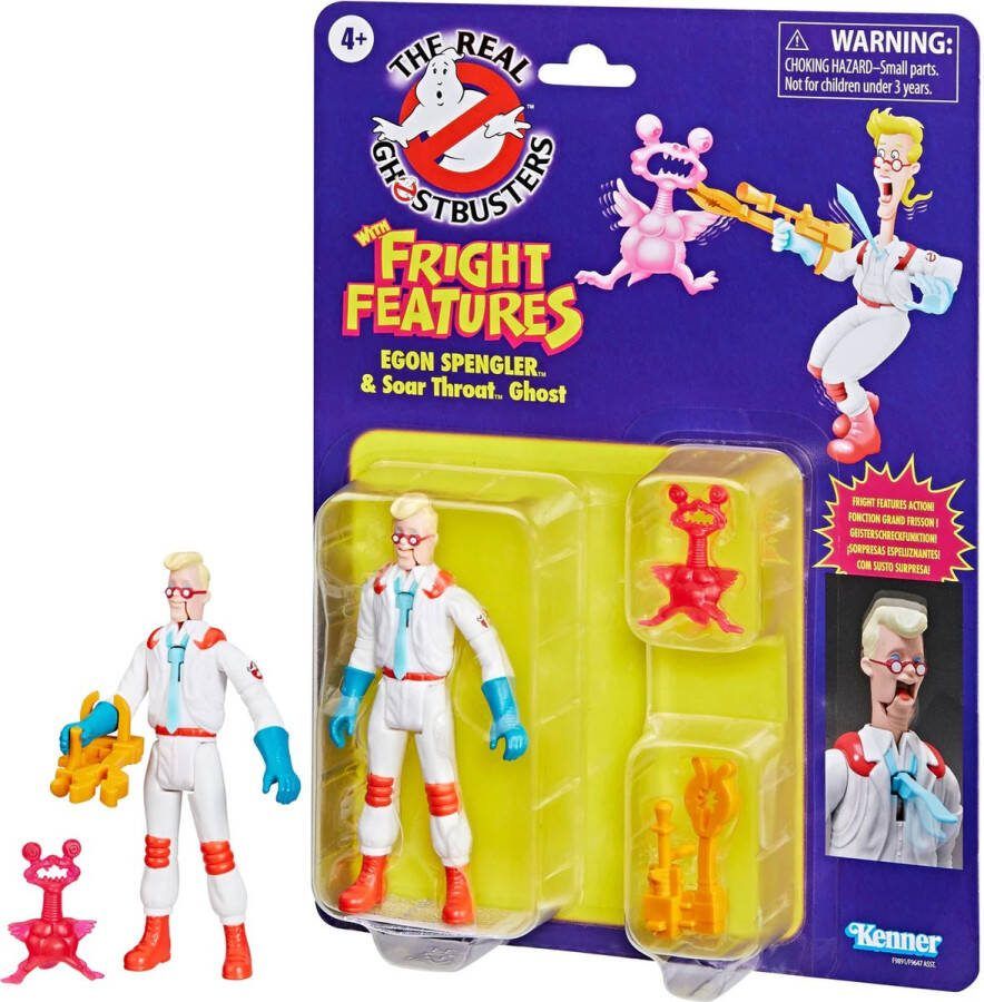 Hasbro Egon Spengler & Soar Throat Ghost Fright Features The Real Ghostbusters Kenner Classics