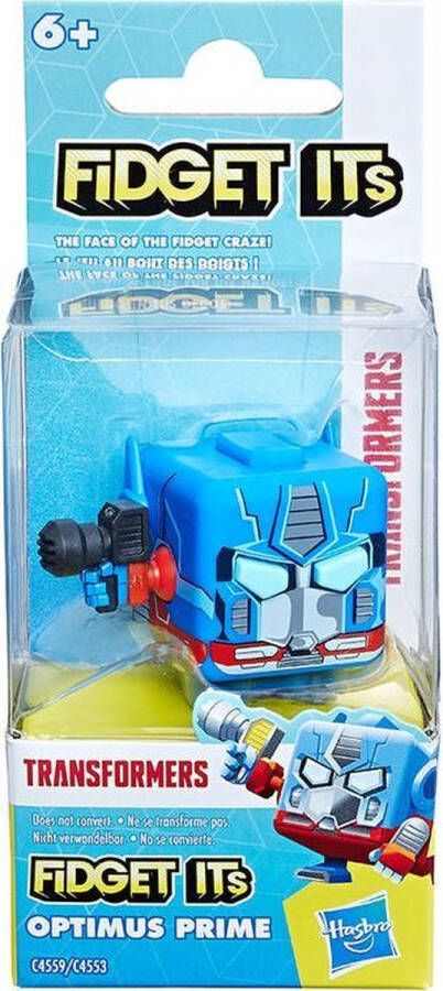 Hasbro Fidget Cube Transformer Optimus Prime