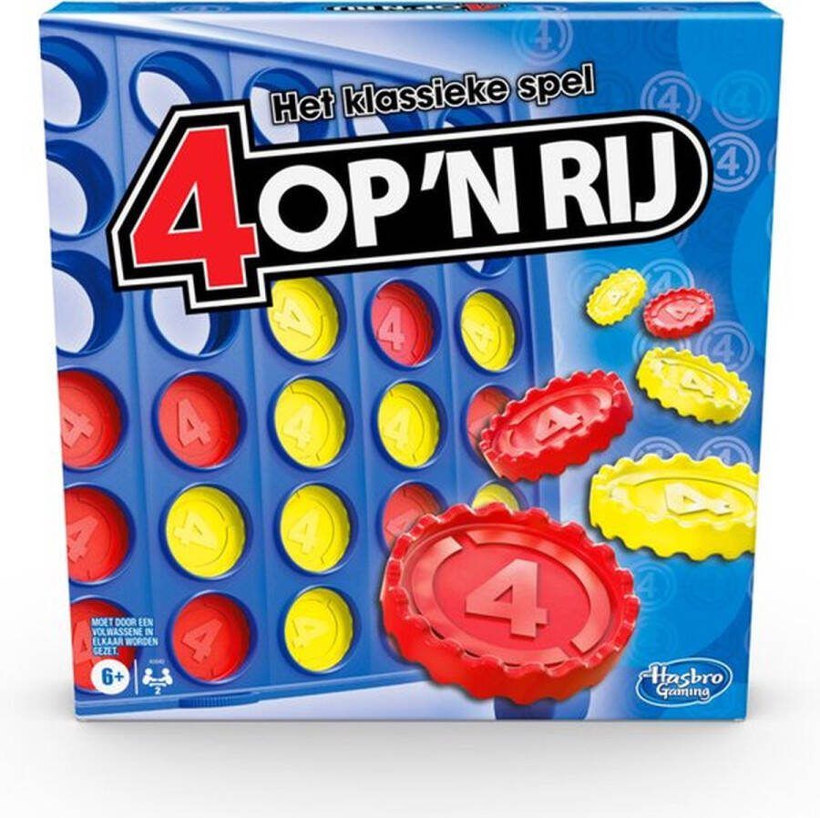 Hasbro Gaming 4 op 'n Rij Classic