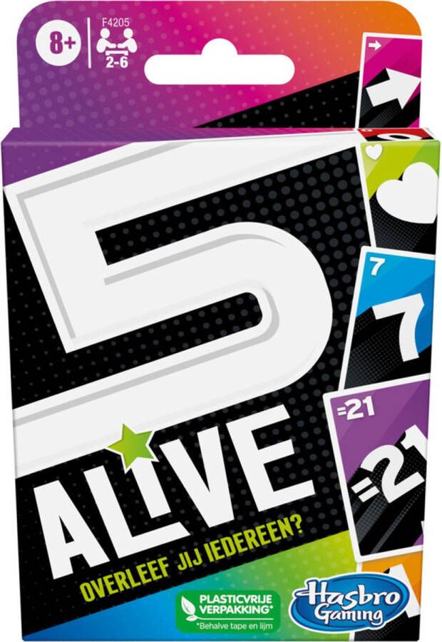 Hasbro Gaming 5 Alive Kaartspel