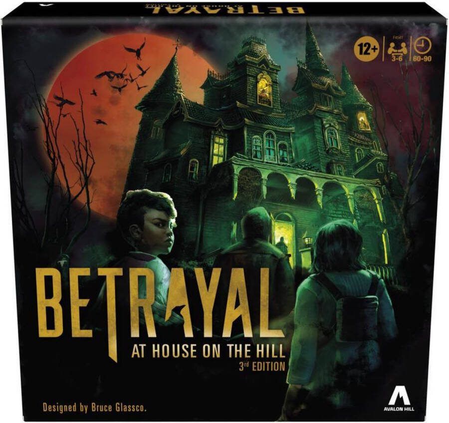 Hasbro Gaming Betrayal at the House on the Vernieuwde versie Engelstalig Bordspel