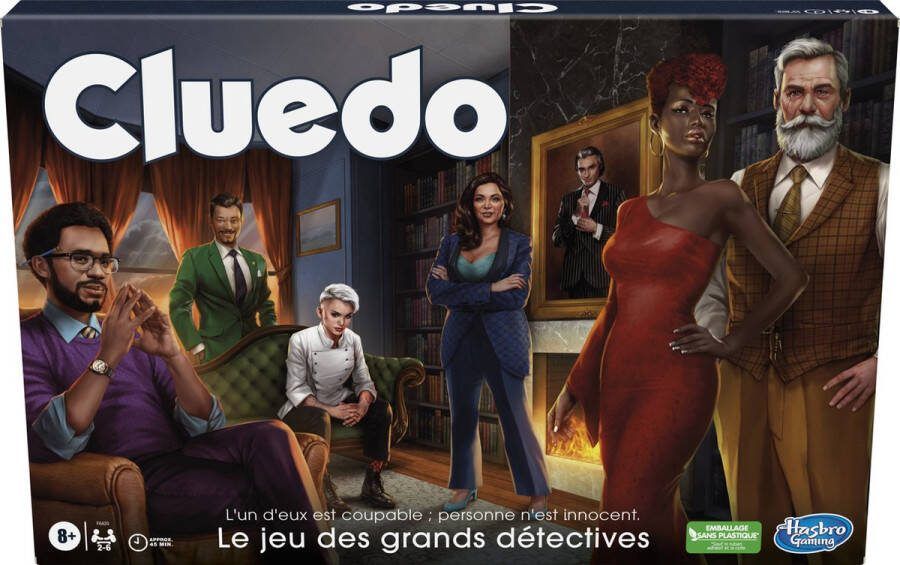 Hasbro Gaming Cluedo Bordspel (Franstalig)