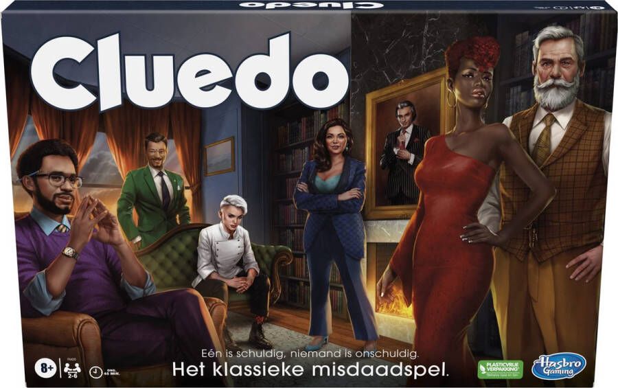 Hasbro Gaming Cluedo Bordspel (Nederlandstalig)
