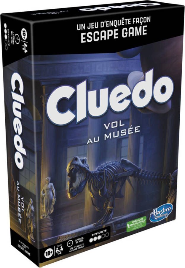 Hasbro Gaming Cluedo: De museumroof Bordspel (Franstalig)