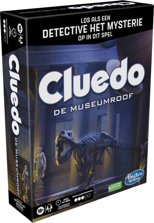 Hasbro Gaming Cluedo Escape: De Museumroof Escape Room Spel