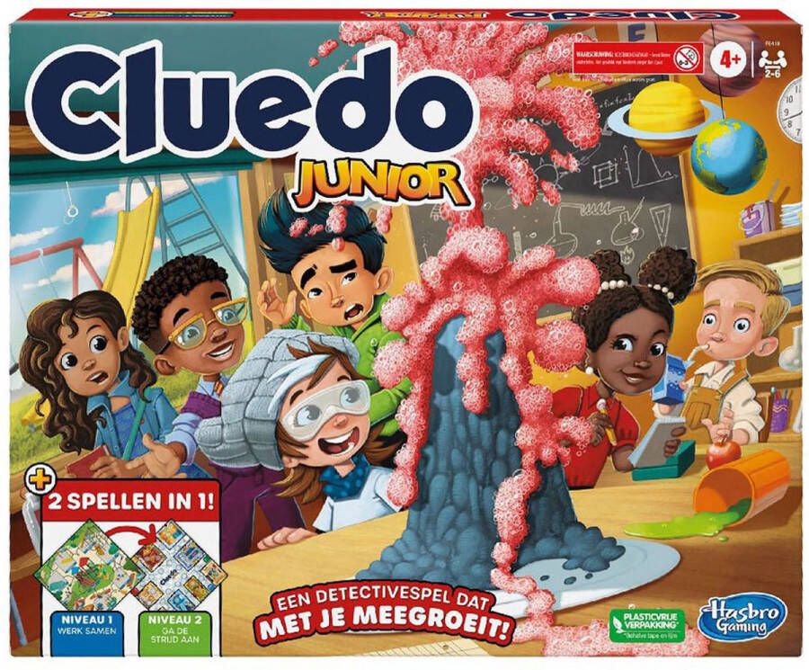 Hasbro Gaming Cluedo Junior Bordspel