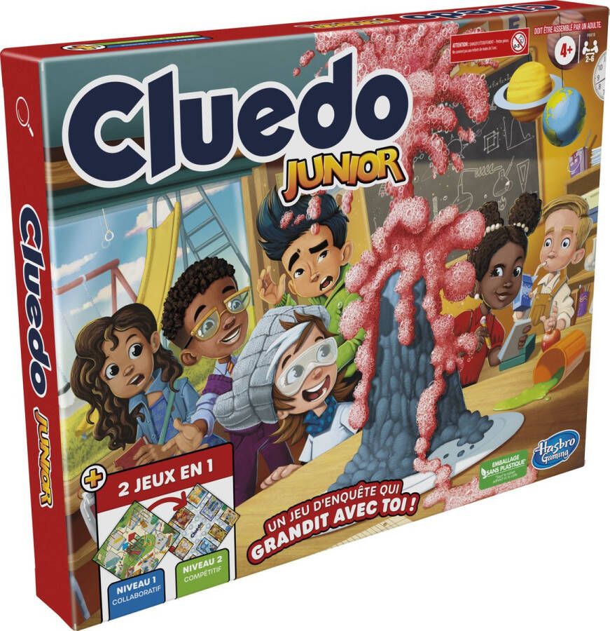 Hasbro Gaming Cluedo Junior Bordspel (Franstalig)