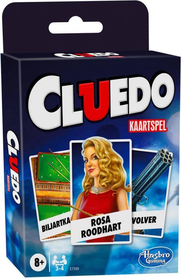 Hasbro Gaming Cluedo kaartspel