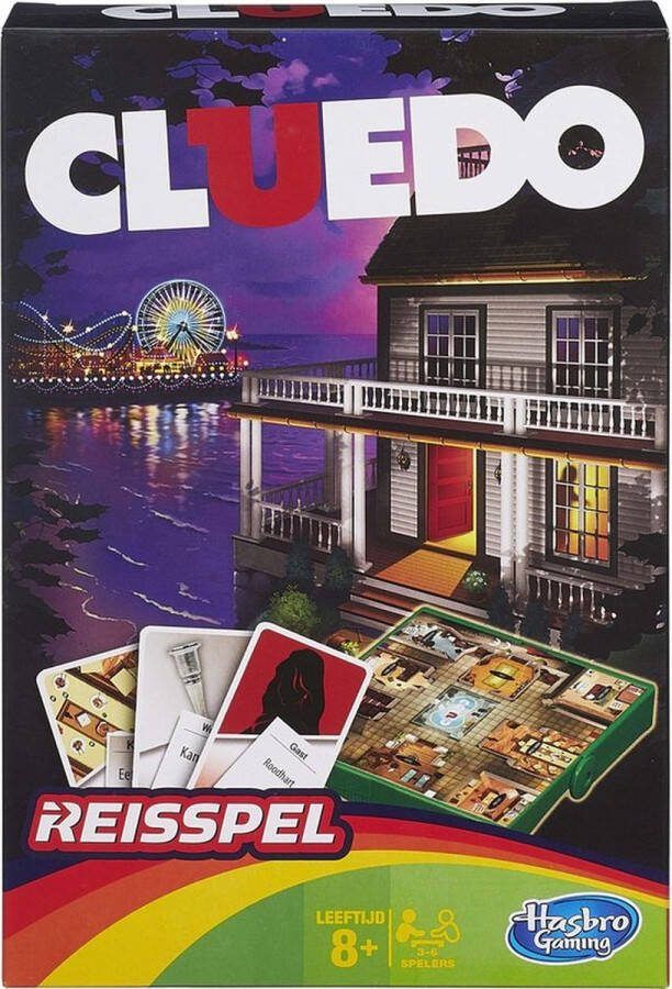 Hasbro Gaming Cluedo Reisspel