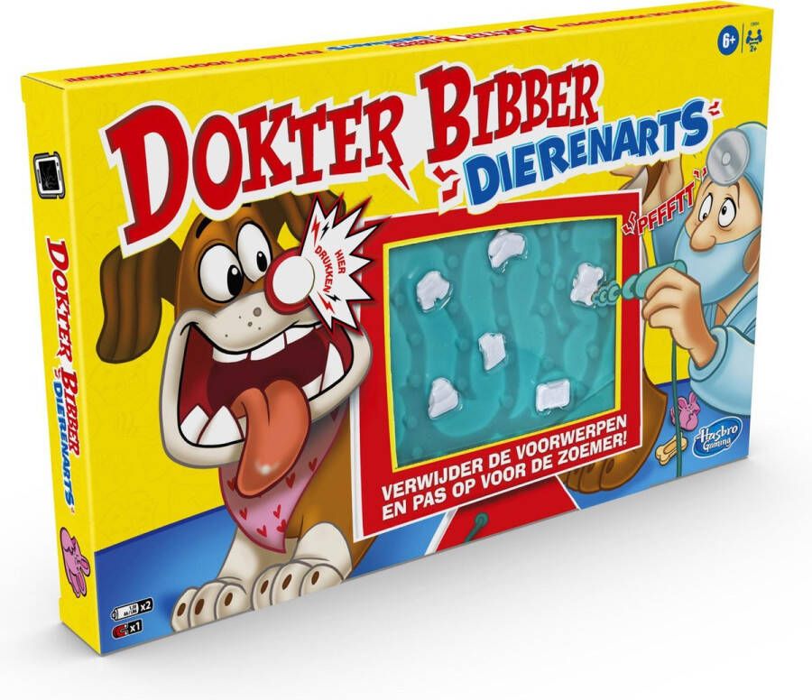 Hasbro Gaming Dokter Bibber Dierenarts Actiespel