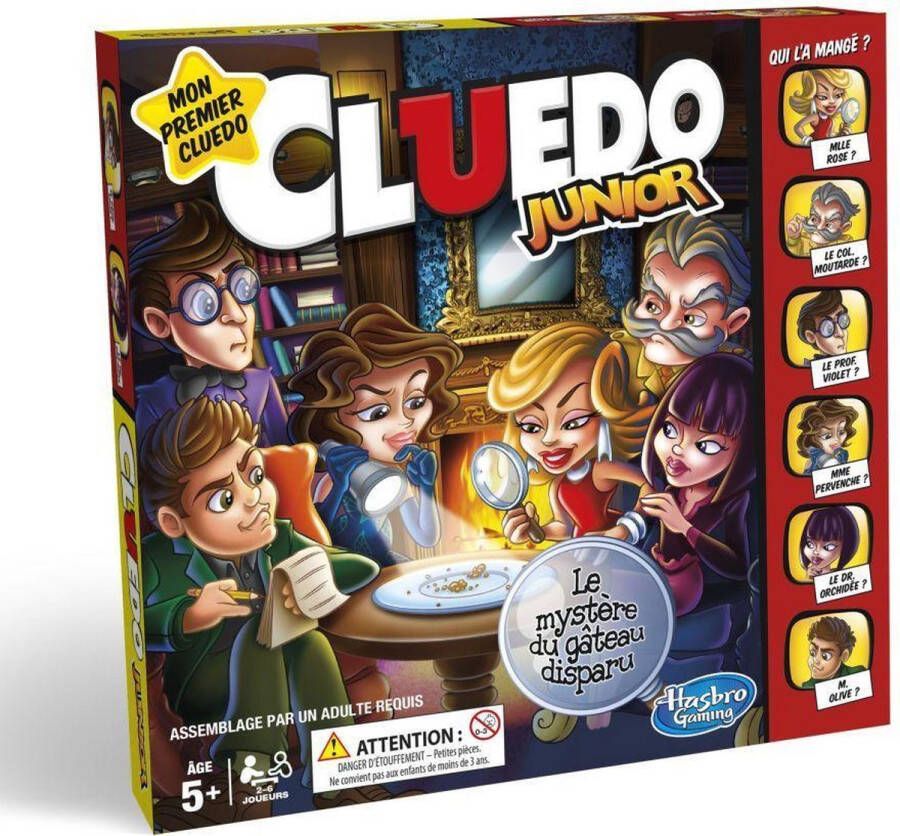 Hasbro Gaming Hasbro Cluedo Junior bordspel Franstalig