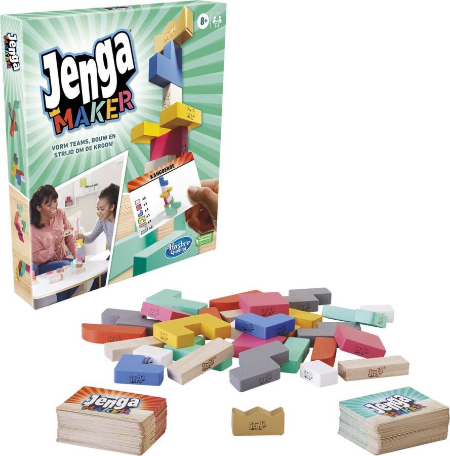 Hasbro Gaming Jenga Maker Bordspel