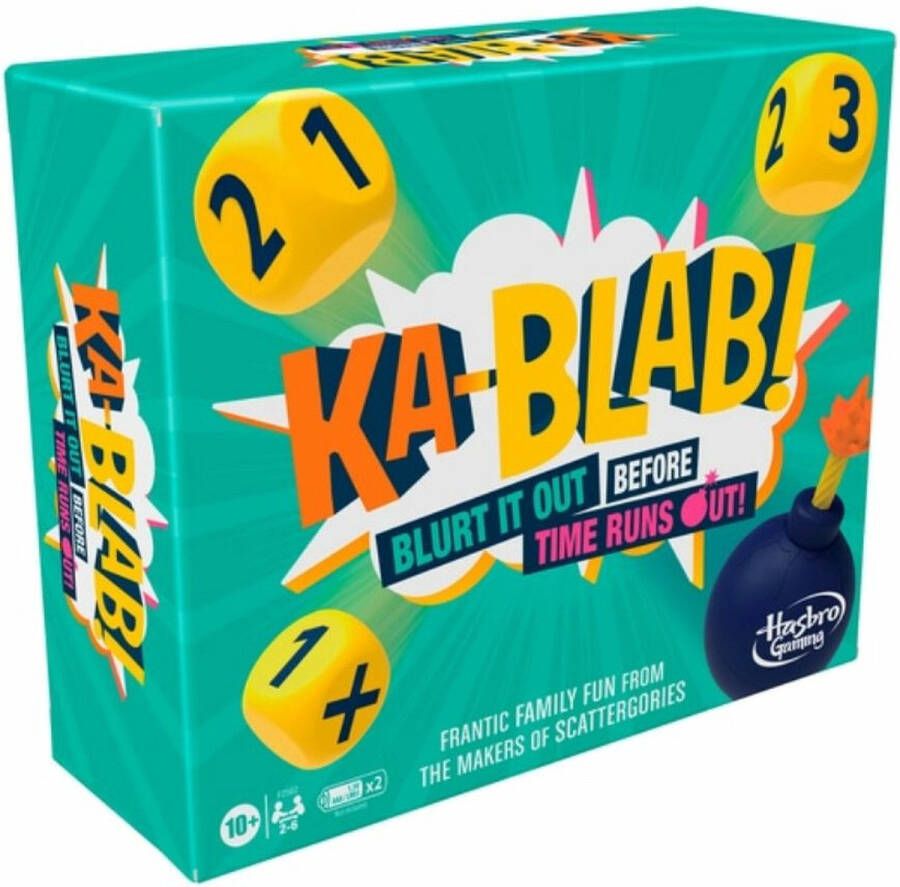 Hasbro Gaming KA-BLAB! Gezelschapsspel