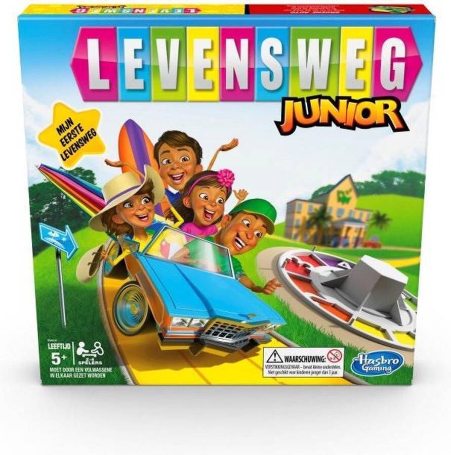 Hasbro Gaming Levensweg Junior Bordspel