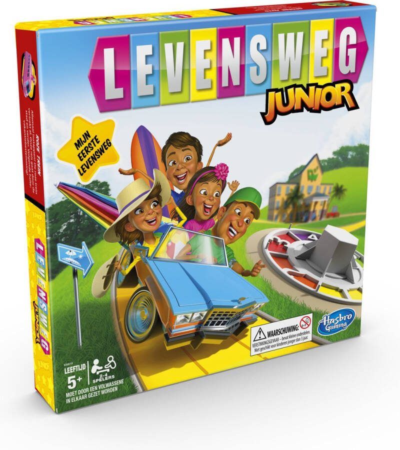 Hasbro Gaming Levensweg Junior Bordspel