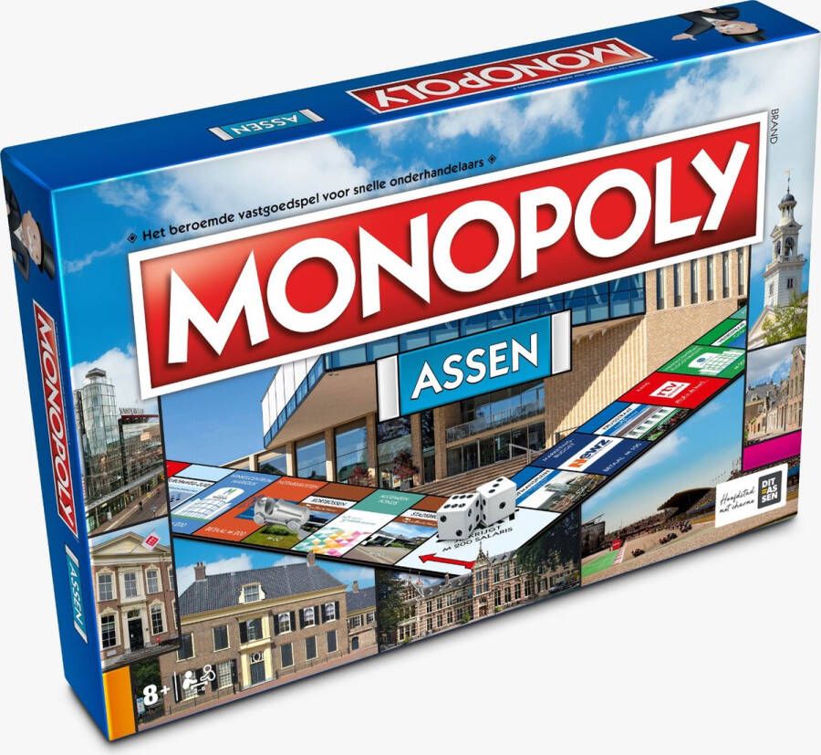 Hasbro Gaming Monopoly Assen Bordspel