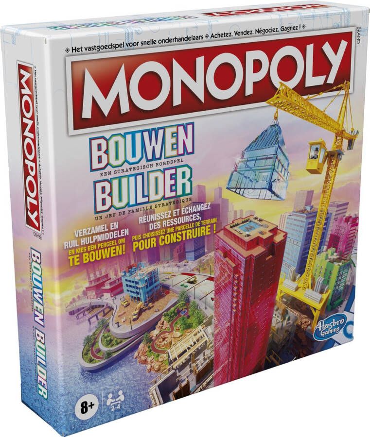 Hasbro Gaming Monopoly Bouwen (Franse editie)