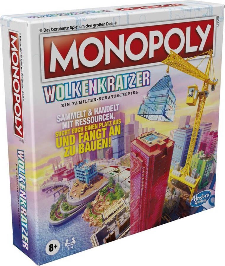 Hasbro Gaming Monopoly F1696100 bordspel Economische simulatie