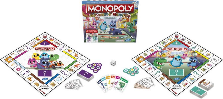 Hasbro Gaming Monopoly Mon Premier Monopoly (Franse uitgave)