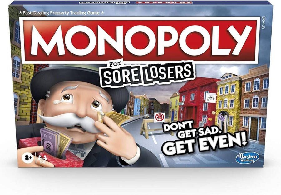 Hasbro Gaming Monopoly Sore Losers Edition Slechte Verliezers Bordspel Engelse Versie